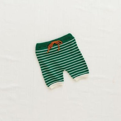 Fin & Vince Zion Knit Shortie 針織短褲 (emerald)