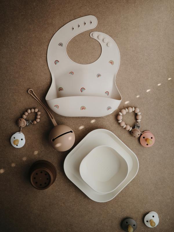 Silicone Pacifier Holder Case 矽膠奶嘴盒 (Stone)