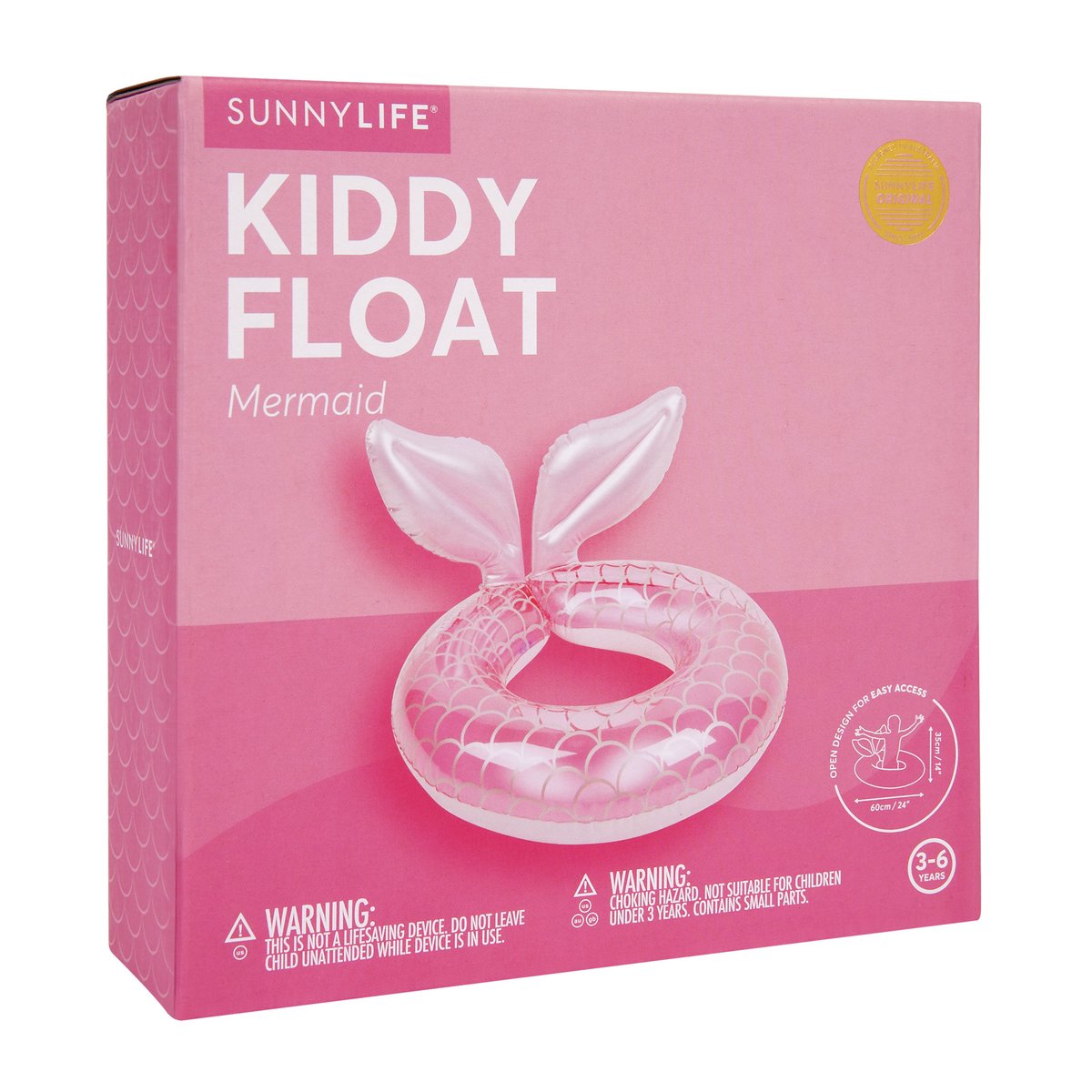 Sunnylife Kiddy Float 兒童泳圈 (Mermaid, 3-6Y)
