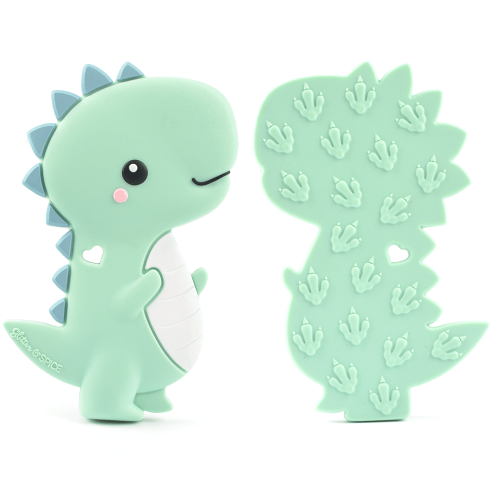 Glitter & Spice Silicone Teether 矽膠牙膠 (T-Rex)
