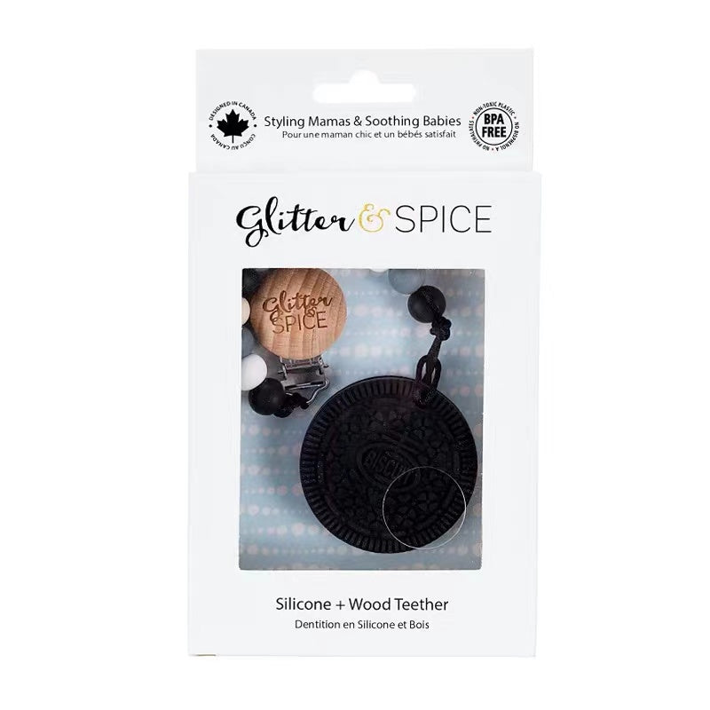 Glitter & Spice Silicone Teether 矽膠牙膠 (Cookie)