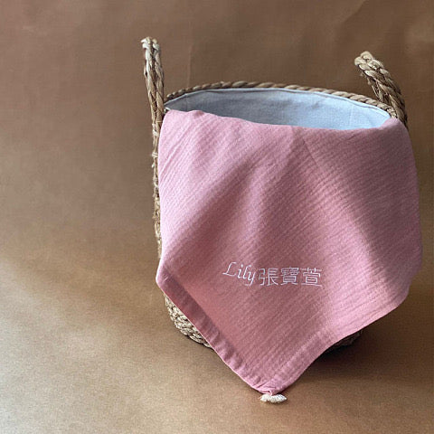 Mimi et lulu Personalization with Embroidery 寶寶個性化行李箱禮盒 (Dusty Pink)