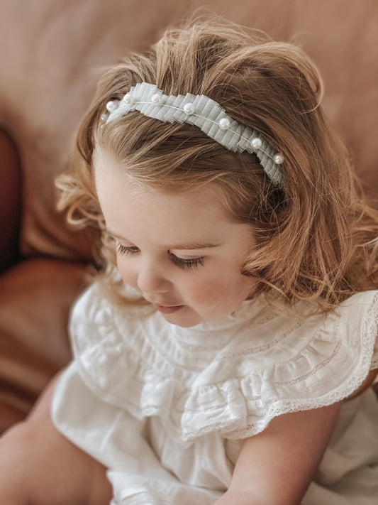 Petite Maison Kids Laura Pearl Headband 珍珠髮箍