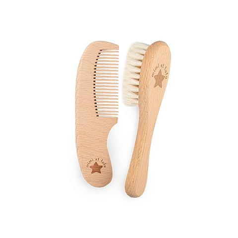 Beech Wood Brush & Comb 山毛櫸木梳組合