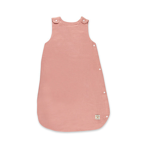 Organic Muslin Sleeping Bag 有機棉睡袋 (Dusty pink)