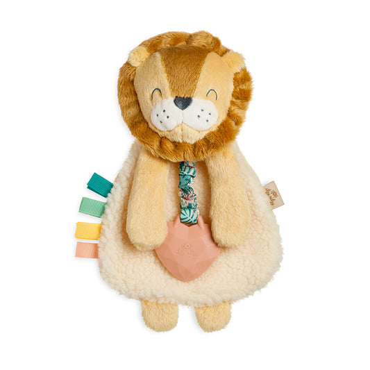 Itzy Ritzy Lovely Plush With SIlicone Teether Toy 咬咬安撫巾 (Lion)