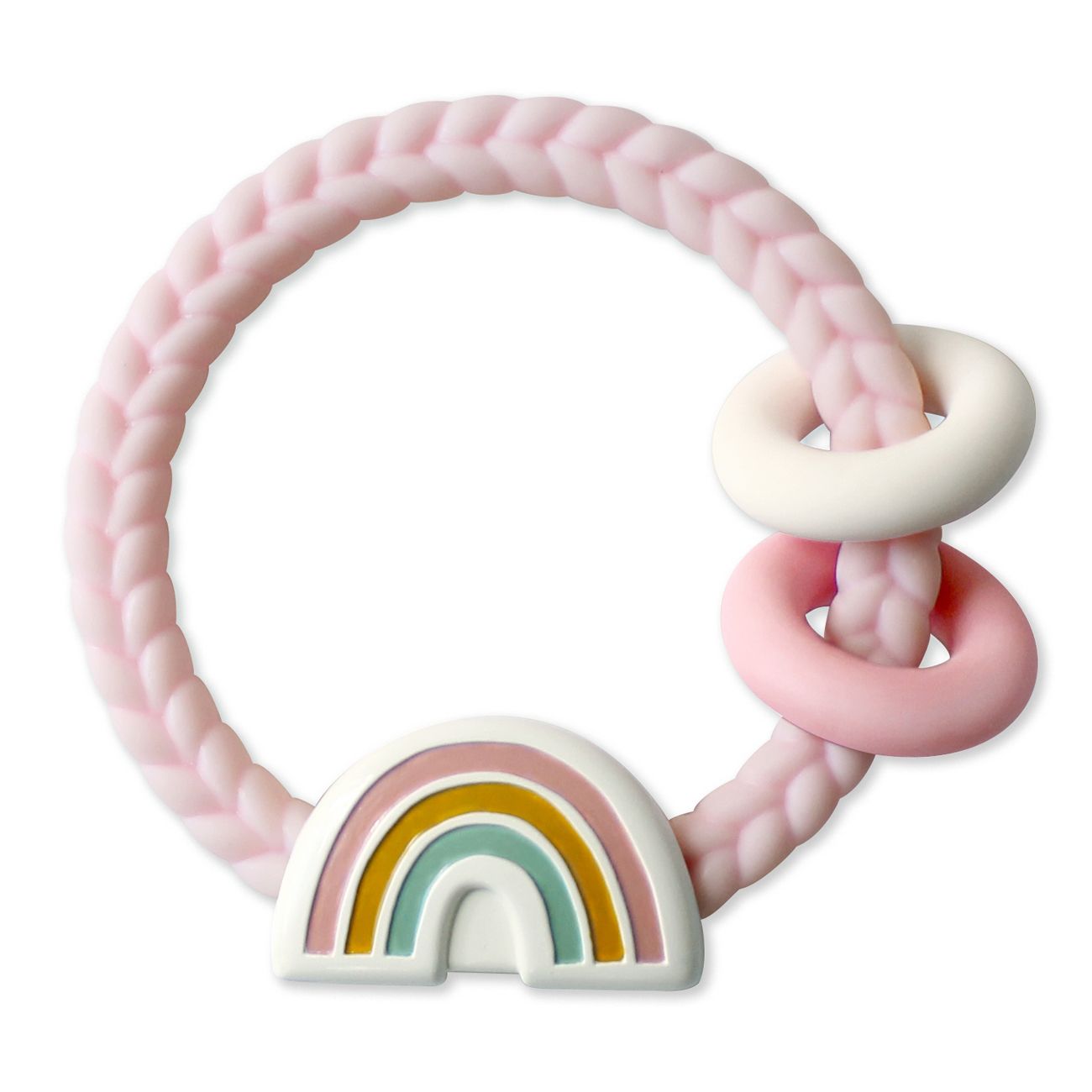 Itzy Ritzy Rattle Silicone Teether Rattles 固齒咬咬環 (Rainbow)