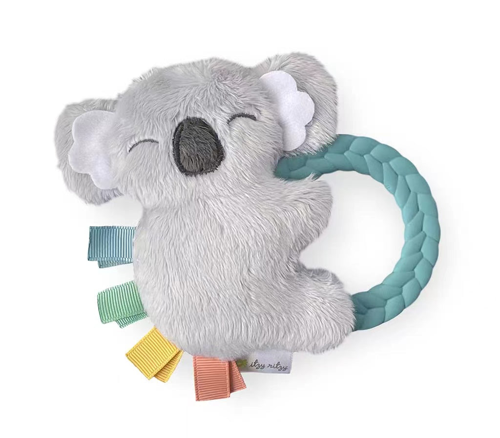Itzy Ritzy RATTLE PAL™ PLUSH RATTLE WITH TEETHER 矽膠牙膠 (Koala)
